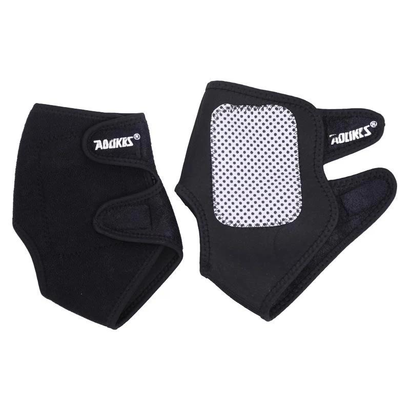 

1 пара турмалиновых самонагревающихся инфракрасных магнитных терапевтов для ухода за лодыжкой, поддерживающий бандаж, массажер для пятки, уход за здоровьем ног 1Pair