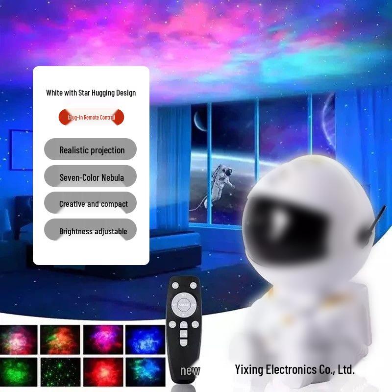 Starry Sky Projector with Speaker – Romantic Colorful Light for Bedroom Decor