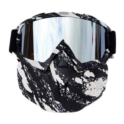 Yemax Radfahren Motorrad Schutzbrille mit Vollgesichts-UV-Entfernbarer Gesichtsaufprall für und Skibrillen, Schutzbrillen, Schutz, Schutz, Schutz,