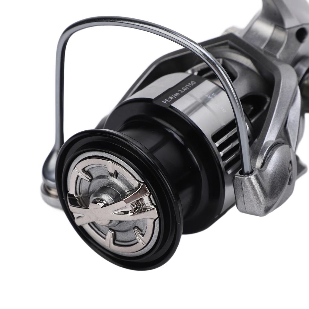 Spinning Fishing Reel Strong Brake Force Stainless Steel Aluminum Rustproof Smooth Hand Feeling for Boats 3000M