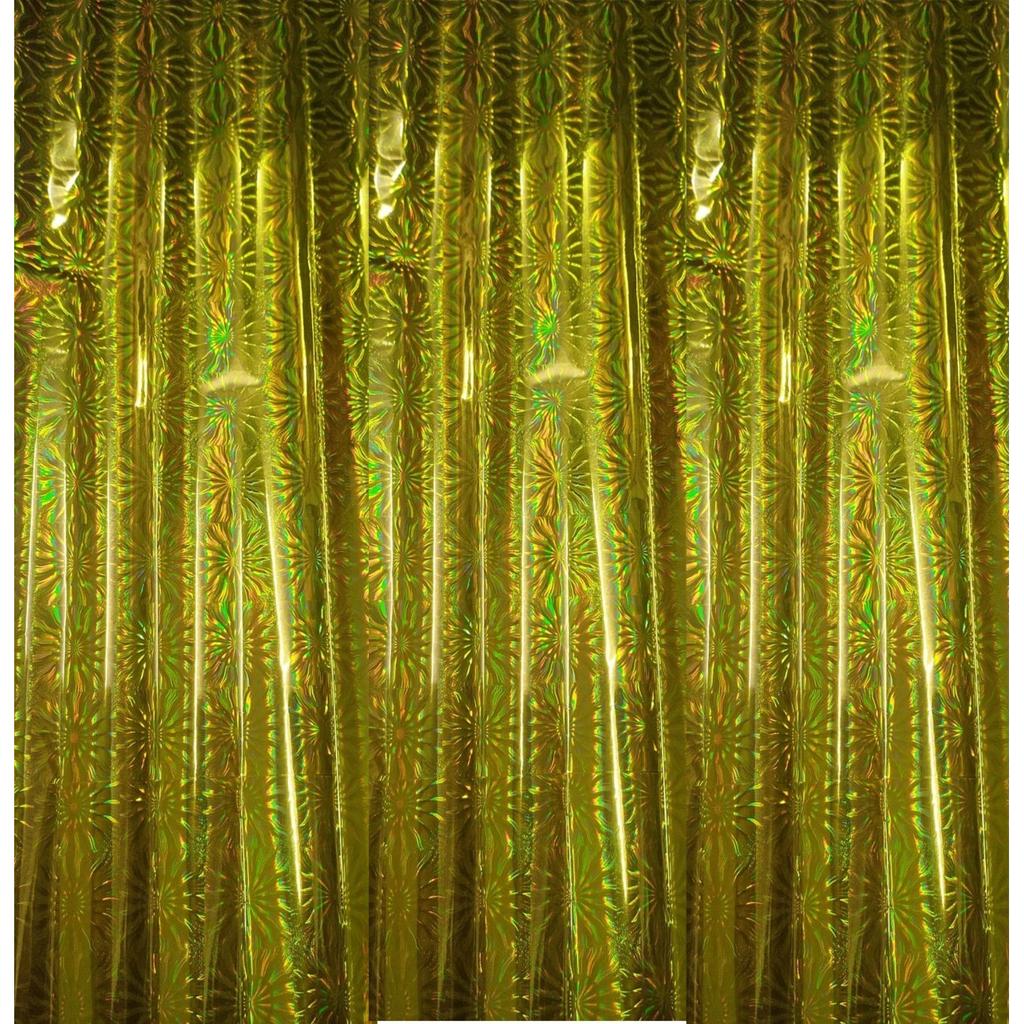 @ Plastic Holographic Gift Paper Wrapping Sheet Yellow Color 20Gm Zr-9022-60%Off