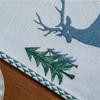 Moderný jednoduchý behúň Vianočný ženilkový behúň Obrus ​​pre domácnosť Polyesterový obrus Fresh Table Runner