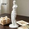 Resin Statue for Home Decor 3D Printed Minimalist Goddess Sculpture, Retro European Armless Statue, Classical Unique Creative Art Pieces Figurine