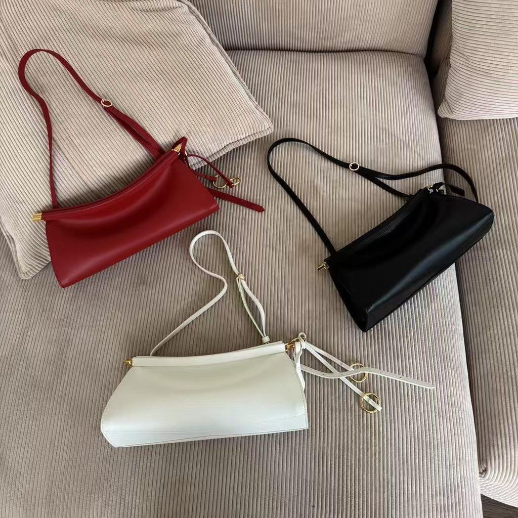 Original Leder A Le Click Achseltasche Nischen-Design Einfach Modisch Ein-Schulter Crossbody Damen