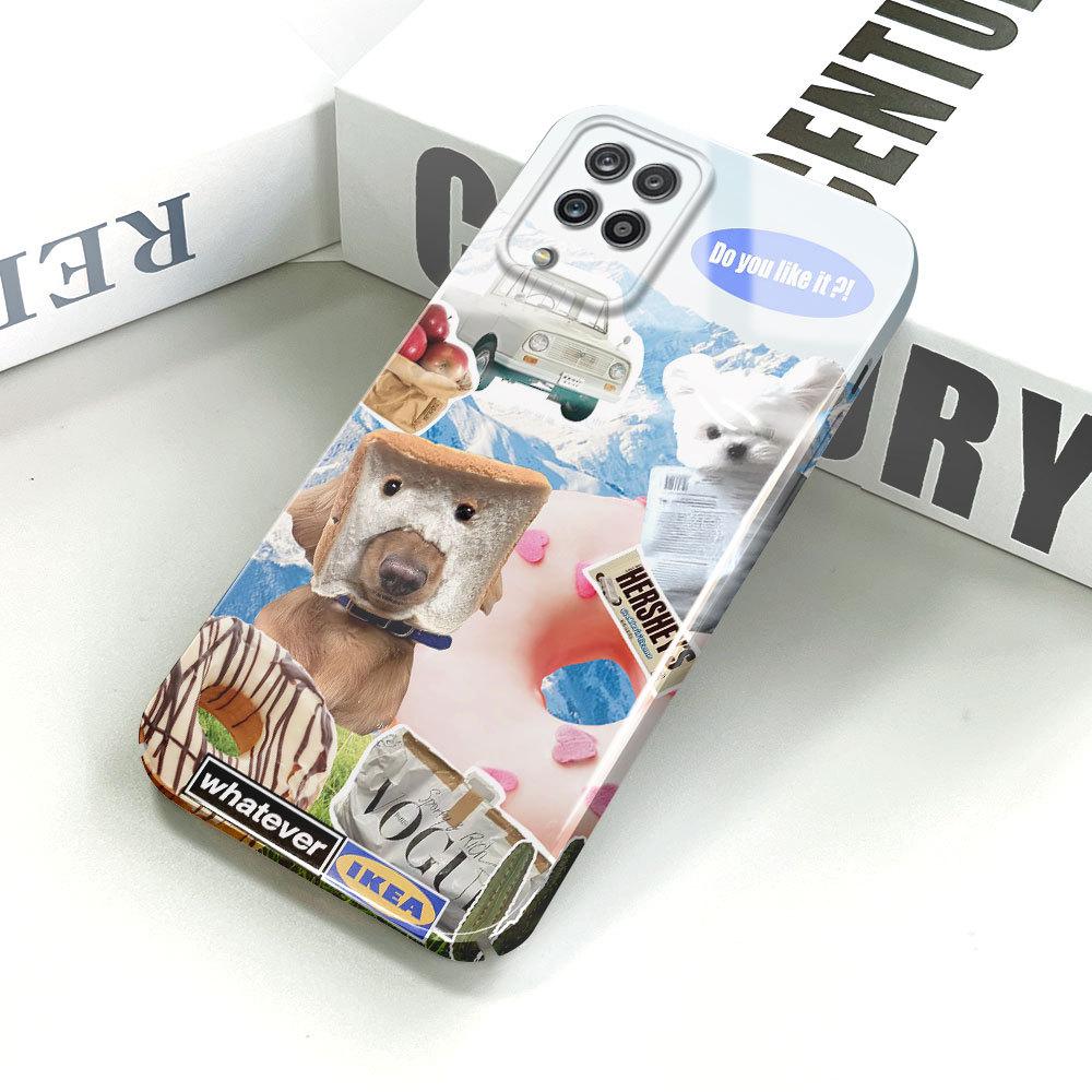 All-inclusive Film Handyhülle Cartoon Mode Design Hartschale Vollständige Abdeckung Kameraschutzhülle für Samsung Xiaomi Poco Redmi Infinix Tecno