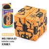 New Strange Decompression Toy Uv Printing Infinite Rubik'S Cube, Decompression Folding Variety Rubik'S Cube Fingertip Rubik'S Cube