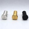 Cylindrical Coat Hook with Screw Wall Rack Hook Hanger for Towel Key Bag Robe Bathroom Hardware Hanging Clothes Single Hook