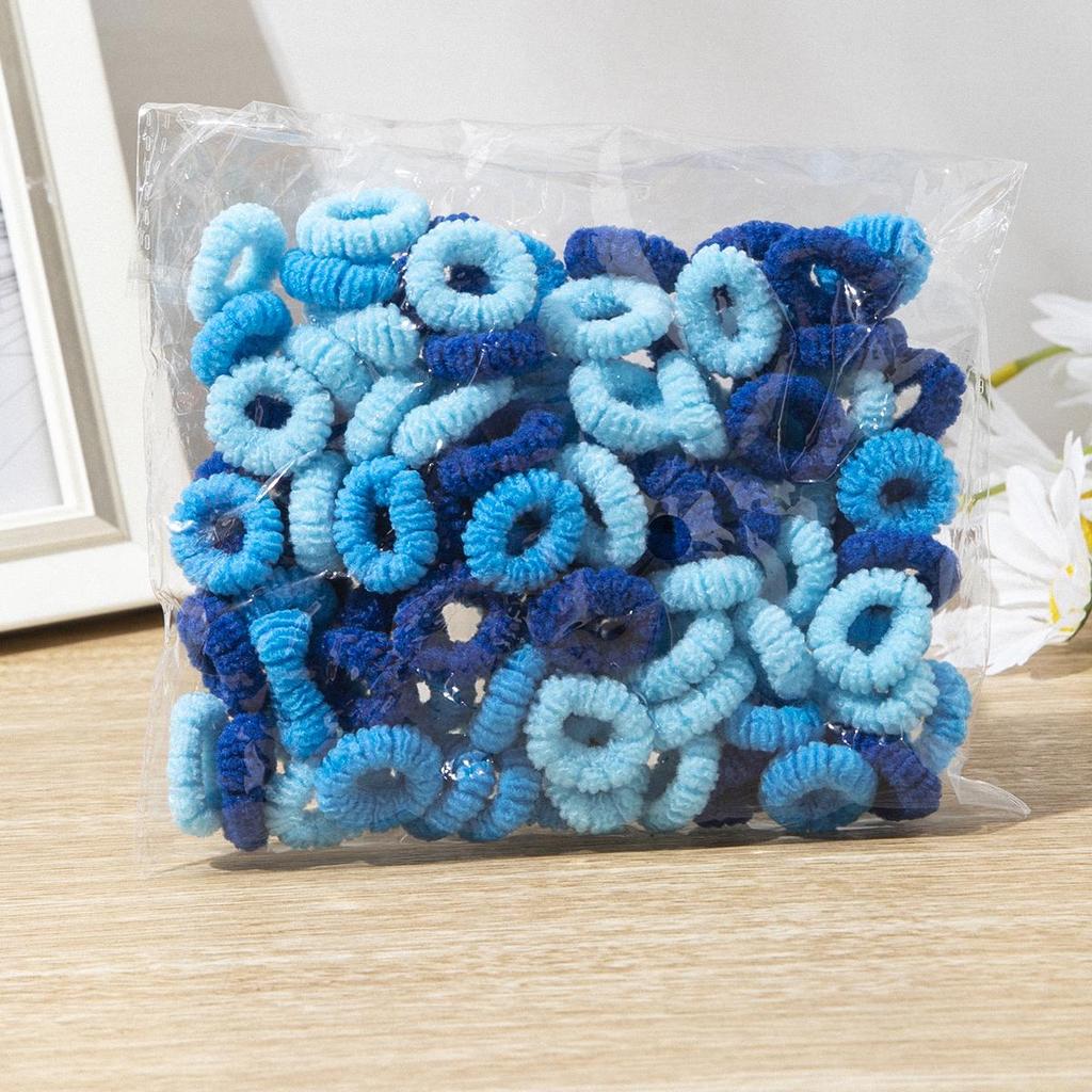 100/200 Stück Haarschmuck für Mädchen Bunte elastische Haargummis Geeignet für Party Urlaub Haarstyling Perfekte Geschenke für Mädchen