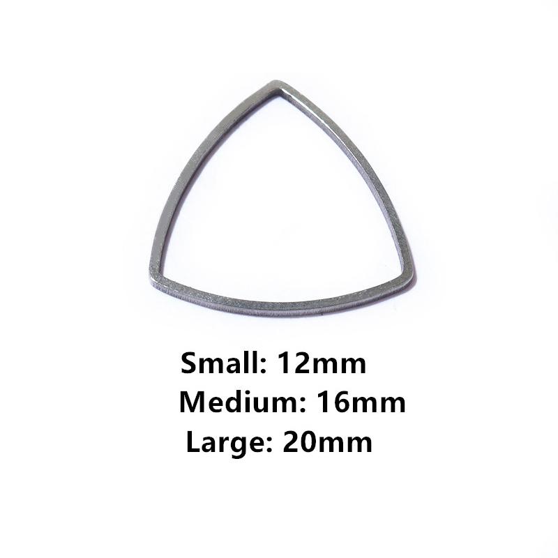 20pcs Moon Star Drop Heart Small Charms Gold Stainless Steel Pendant Open Bezels Hollow Frame Mold Bezel DIY Jewelry Making