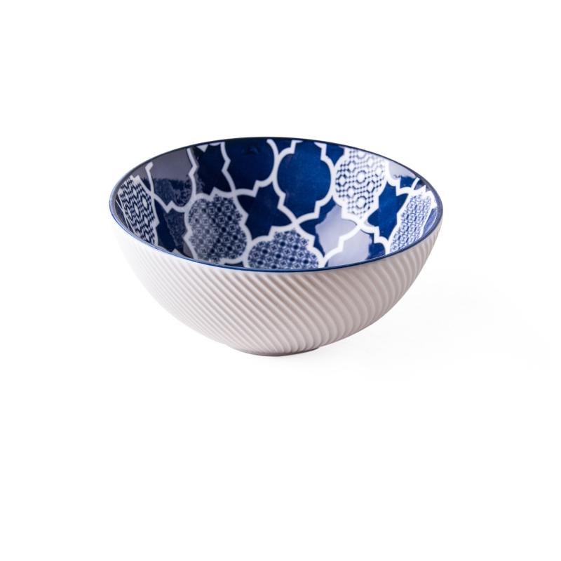 Eco-Friendly Ceramic Dinnerware Sets Decorative Printed Bowls with Dinner Plate Souvenir size