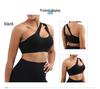 Women's High-Intensity Shockproof Cutout Sports Bra for Yoga and Fitness