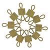 4pcs Tactical Gear Holder Molle Backpack Buckle Carabiner Clips Webbing Retainer Elastic Binding Ribbon Buckle for Tactical Vest