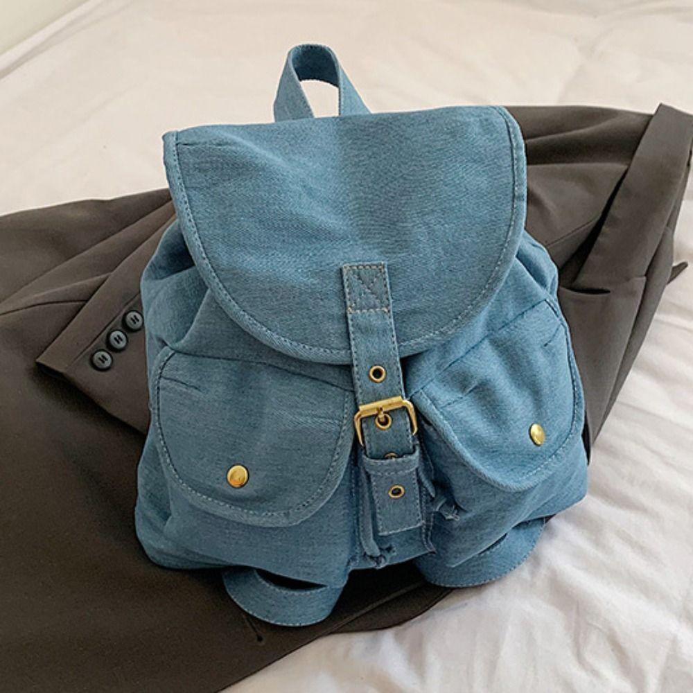 Large Capacity Oxford Cloth Shoulder Bag Korean Style Girl Travel Rucksack Daily