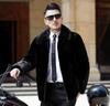Manteau d'hiver chaud pour homme: Veste « Dad » style col à revers en fausse fourrure de vison pour hommes d'âge moyen et plus âgés