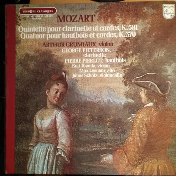 

Грампластинка MOZART GEORGE PIETERSON PI Pierre Пять произведений для кларнета и струнных 6500924 PHILIPS 1975 Франция Классическая Б/у