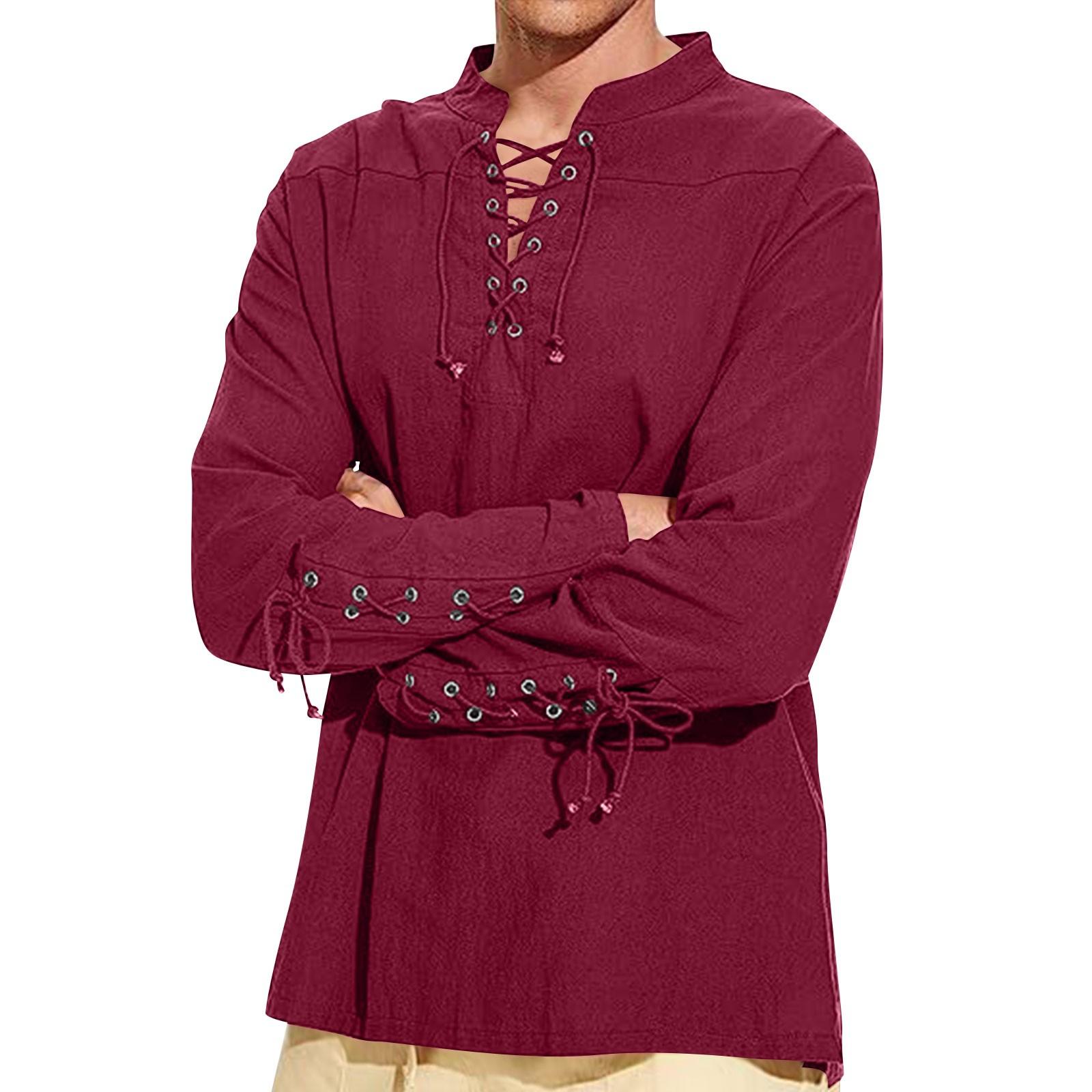 

Мужская толстовка с капюшоном и принтом «Хэллоуин» большого размера с завязками на пуговицах XL винный