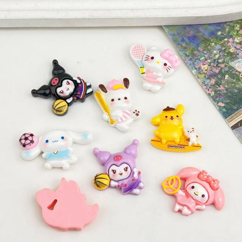 DIY Resin Accessories: Cute Sports Seagull Cream Glue Hair Accessories, Refrigerator Magnets, Phone Case Ornaments
