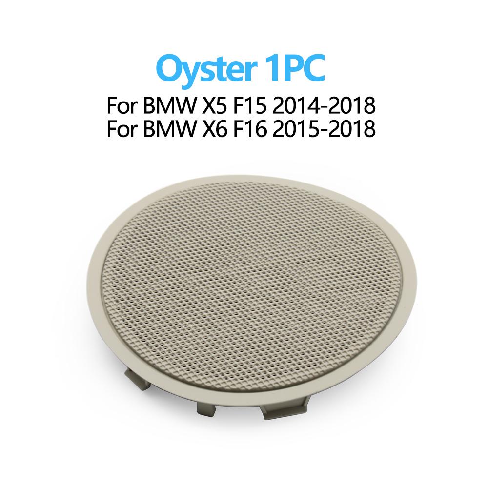 Car Front Rear Door Left Right Horn Loudspeaker Grill Sound Audio Cover Replacement For BMW X5 X6 F15 F16 2014-2018