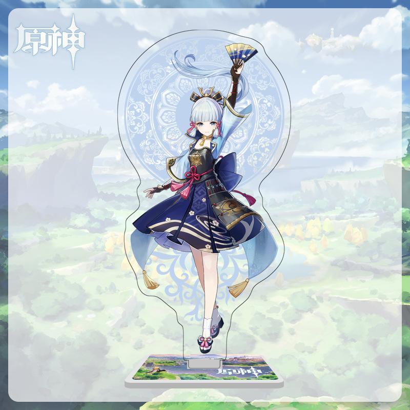 16cm Height Acrylic Large Stand-up Display Featuring Characters From Mondstadt and Liyue In Genshin
