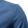 AIOPESON New Men's Solid Color Zipper Soft Shell Sweatshirt Long Sleeve Warm Pullover Casual Stand Collar