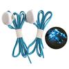 1 Pair Luminous Shoelaces High Brightness Cool Lightweight LED Sport Shoe Glowing Laces for Dancing