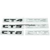 3D Car Rear Trunk Sticker Logo Letters Decals Badge for Cadillac XT4 XT5 XT6 XTS CT4 CT5 CT6 AWD ATS-L Auto Exterior Accessories