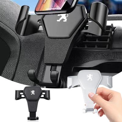 Car Phone Stand Car Mount Clip Bracket GPS Mobile Phone Stand For Peugeot 206 207 208 306 307 308 508 106 107 108 2008 3008 5008