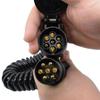 1pcs Trailer Extension Cable Spring Wire Connection Accessories Plug to Connectors Line Trailer Cables 7 Pin Male Female X2U7