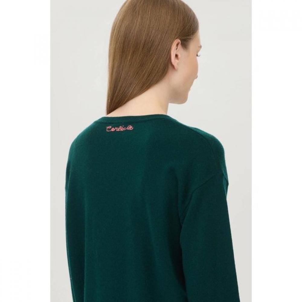 Block Point Cashmere Wool Knit Bakp66561