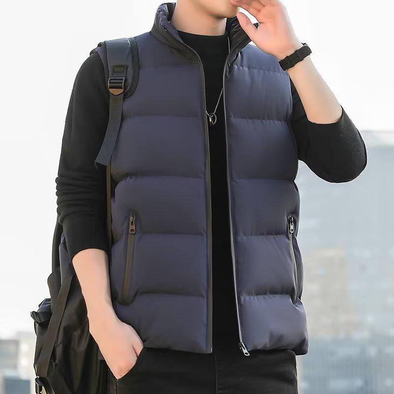 

Жилет мужской тонкий легкий - Осень/Зима 2022 Жилет из искусственного пуха 5XL синий