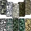 CJ22 Camouflage Art Soft Shell Phone Case for Samsung Galaxy S20 S21 S22 Ultra FE + Plus A21S A22 A24 A25 A26 A30 A30S A31