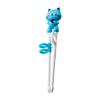 Kid Training Chopsticks Cartoon with Positioning Rings Lightweight Anti Slip Cat Pink