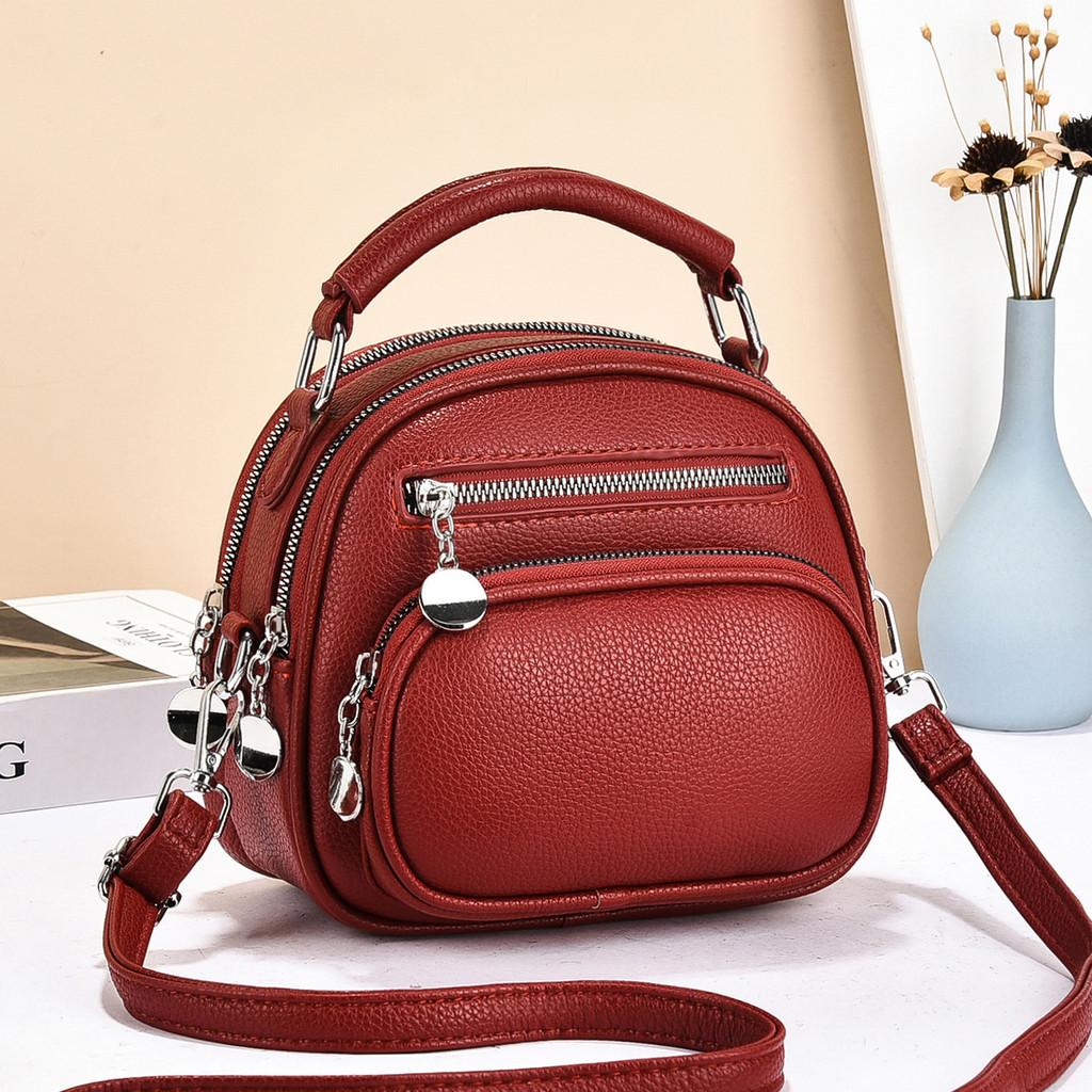 Trendy Simple Pu Handheld Tote With Stitching Details For Casual Wear
