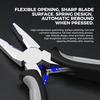 Pliers Tool Set Mini Pliers Repair Tool Bag Long Nose Flat Nose Bent Nose Combination Pliers Universal Remover Tool 8-Piece Set
