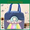 Strawberry Astronaut Pattern Cartoon Waterproof Portable Insulated Bag Lunch