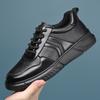 Fashion Casual Black men's board shoes Comfortable and trendy styles Outdoor street leisure walking daily exercise Youth quality shoes