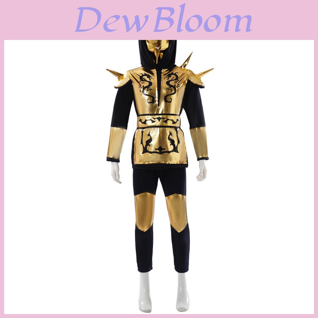 Ninja Children Cosplay Costume With Polyester Fabric For Anime Role Play