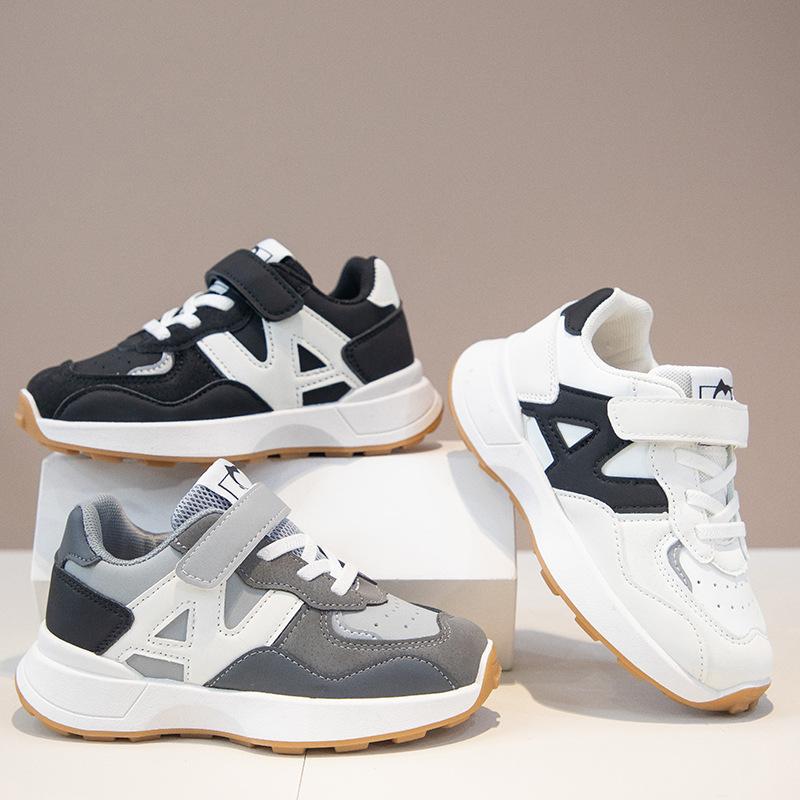 

Children s New Spring and Autumn Daily Versatile High-value Outdoor Wear-resistant Casual Sports Shoes 26 чорний