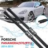 Balais d'essuie-glace pour Porsche Panamera 970 971 2014 2015 2016 2017 2018 Essuie-glaces avant Pare-brise Accessoires de voiture