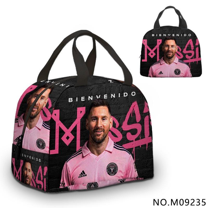 Insulated Lunch Bag Kids Students Adults Portable Food Carrier With Ice Pack Compartment Oxford Fabric Modern Minimalist