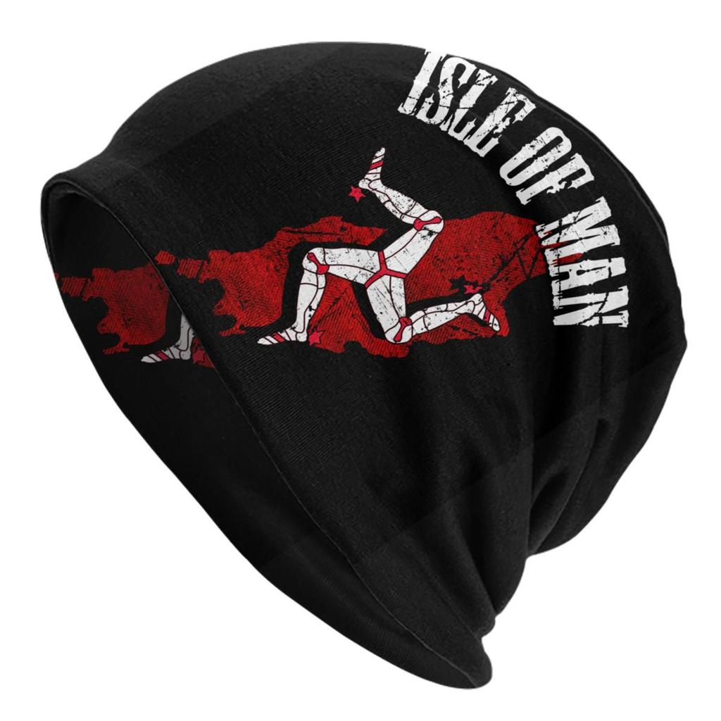 Custom Vintage TT Motorcycle Racer Skullies Beanies Caps Unisex Winter Warm Knit Hat  Isle of Unisex Bonnet Hats Outdoor Ski Cap