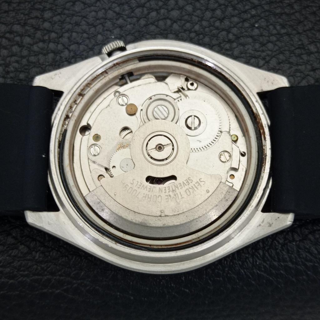 SEIKO AUTOMATIC VINTAGE JAPAN 7009A MENS FERRARI DIAL WATCH a700490-5