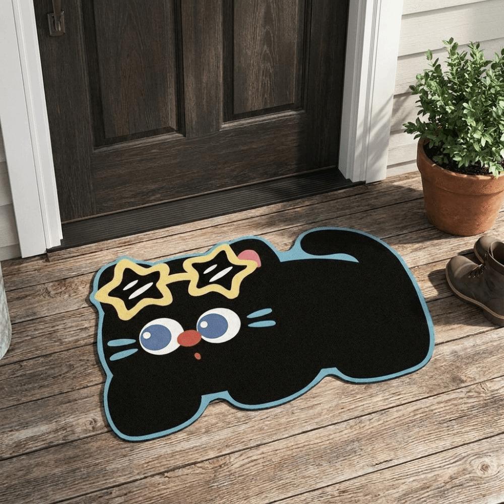 Cartoon Bathroom Floor Mat Quick Dry Decorative Door Mat Small Rug Entry Door Mat  Kitchen