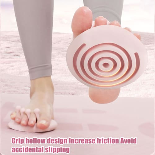 Yulokdwi Arch Support Trainer, Toe Arch Trainer - 1 Pair Arch Support Toe Exerciser Strengthening - Silicone Tool for Barefoot Training, Indoor Traini