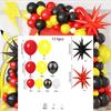 Summer Tropical Balloon Arch Set Rainbow Balloon Garland Set Perfect for Hawaiian Pool Party Decorations