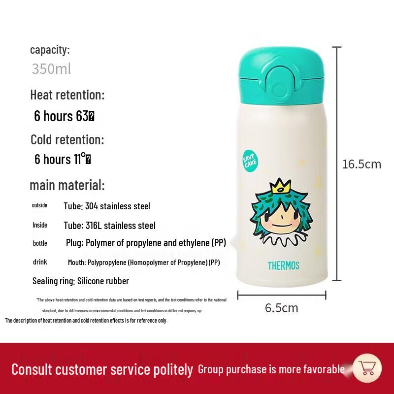 THERMOS TCMO-350S Colorful Smile Series Insulated Mug