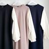 From Heart Women Long Puff Color Dress