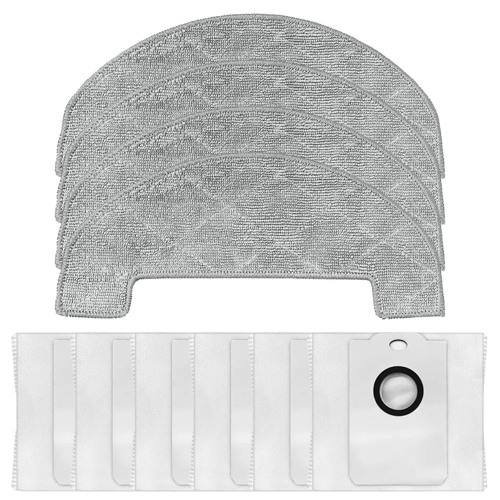 For MYBOT X9 PRO Robotic Vacuum Cleaner The Vacuum Cleaner Includes 4 Mop Pads And 6 Dust Bags Parts