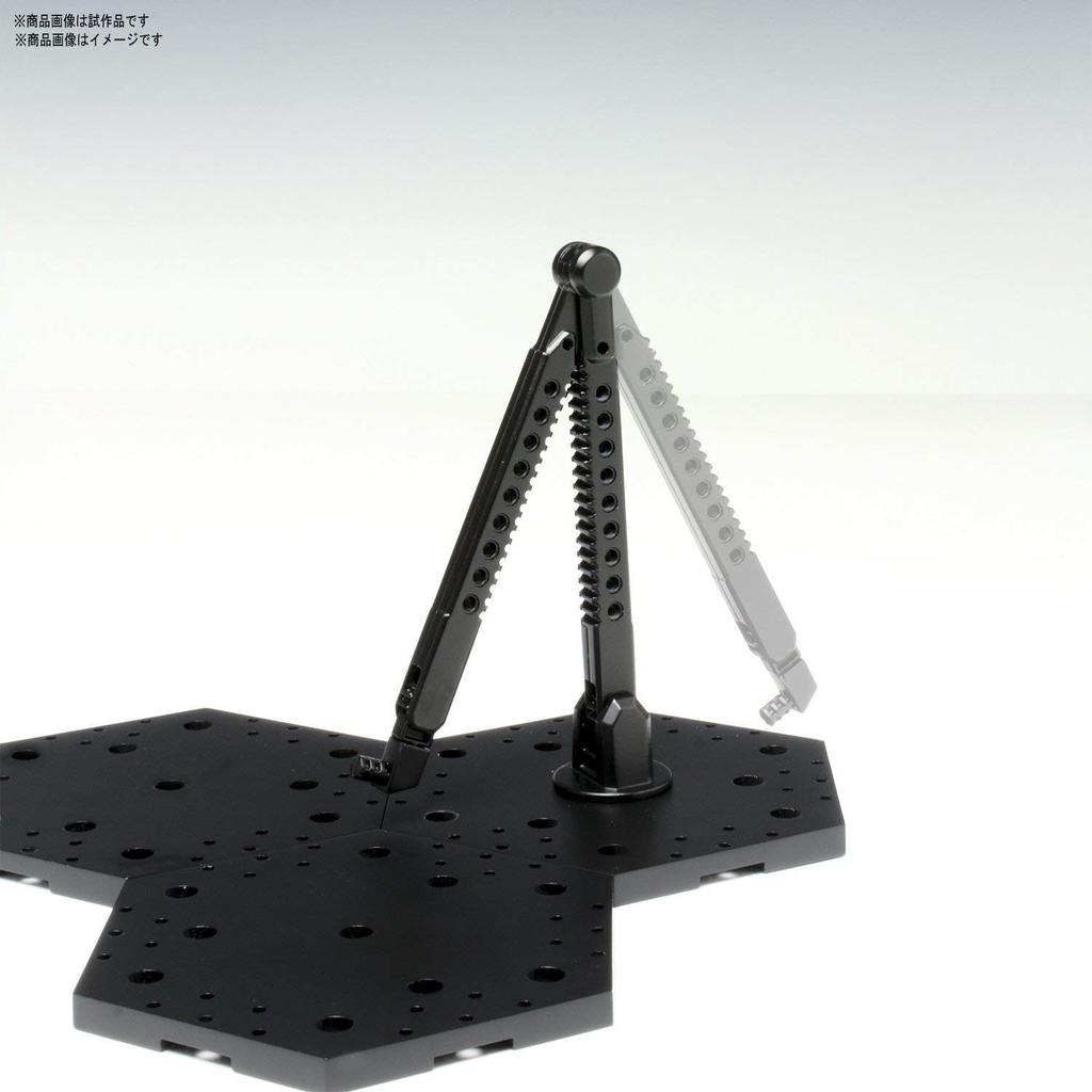 Action Base 4 Black Plastic Model