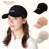 [Moonbat] PAUL & JOE ACCESSOIRES Lightweight Logo Cap Deep with Logo Charm Deep Cap Women's 71002 Black